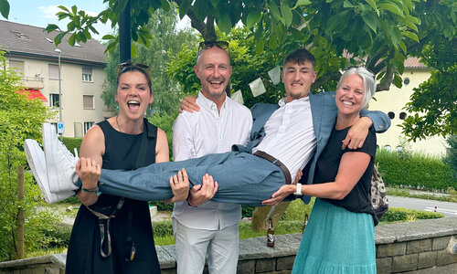 Gratulation zum erfolgreichen Lehrabschluss!